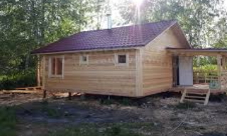 Проект бани 5 на 5 в Петергофе — разработка и планировка от 3617 рублей | Строй-Мск