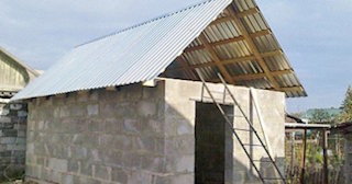 Строительство бани из пеноблоков в Петергофе - цена от 134316 рублей