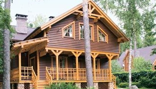 Строительство двухэтажного деревянного дома в Петергофе - Строй-Мск от 134316 рублей