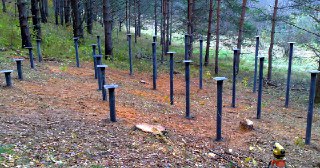 Свайный фундамент Петергоф. Заказать под ключ цена от 2067 руб